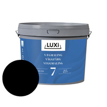 Väggfärg 7 Svart 2,25 L Luxi